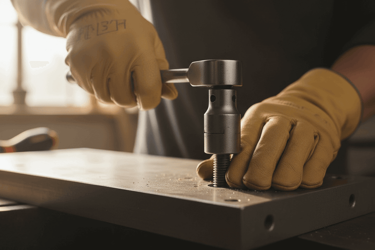 Monteringstips-rostfria-fästelement