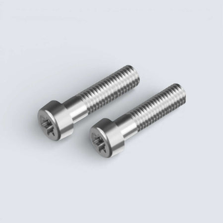 Bild på cylindrisk skruv med låg skalle i rostfritt stål, ISO 14580