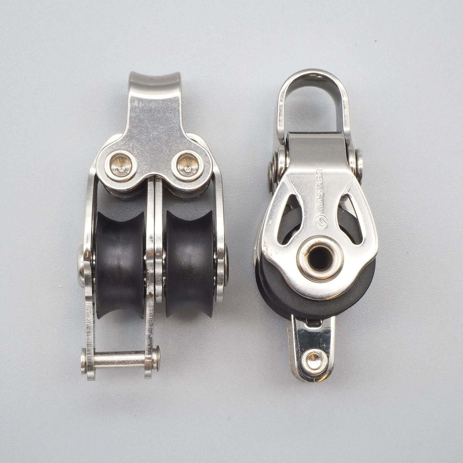 Dubbelblock 16mm hundsvott | Master Dinghy