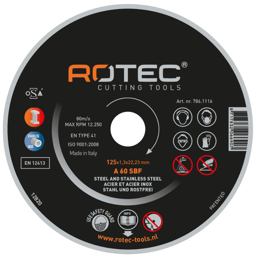 Bild på en kapskiva för metall.