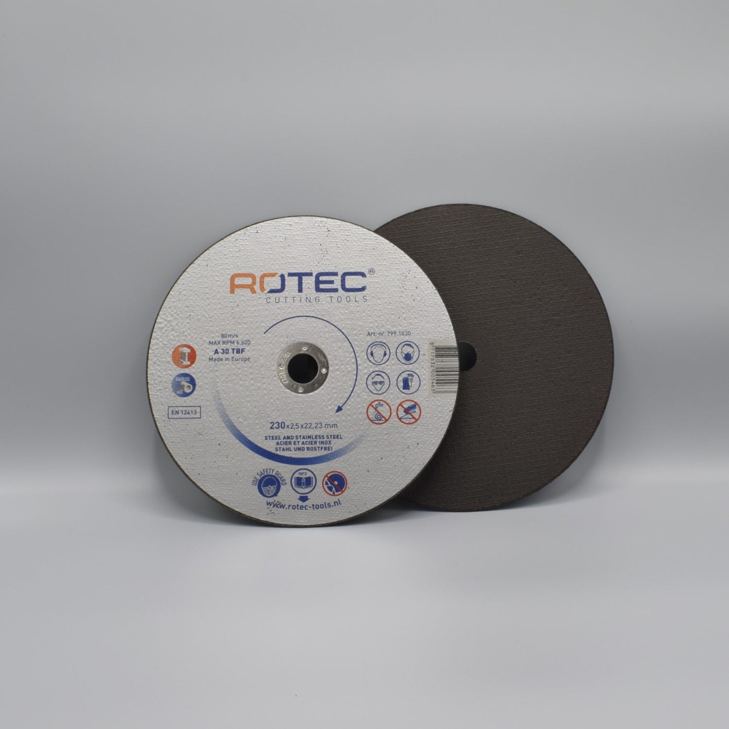 Bild på kapskiva för metall från Rotec.