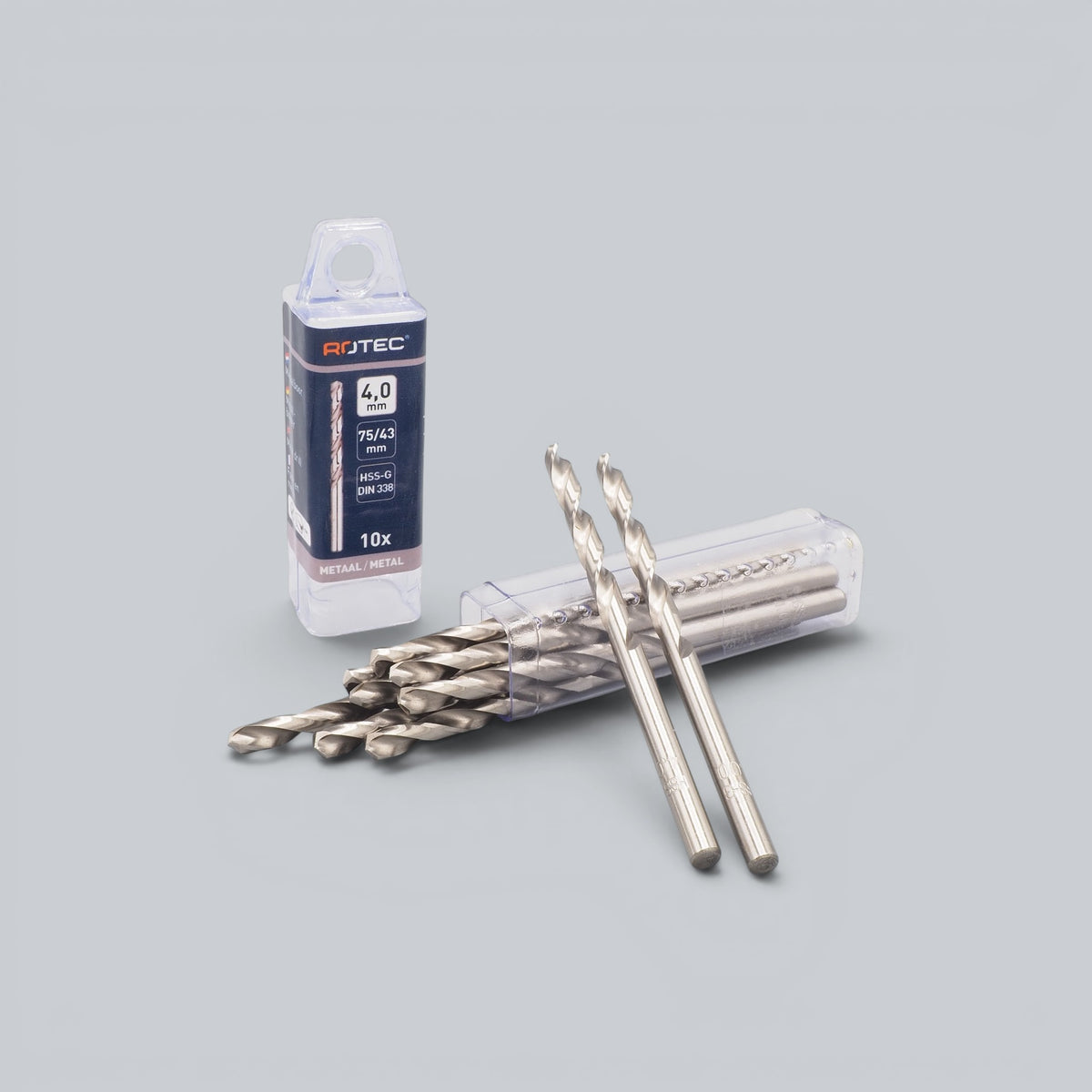 HSS-G spiralborr Silver Line enligt DIN 338.