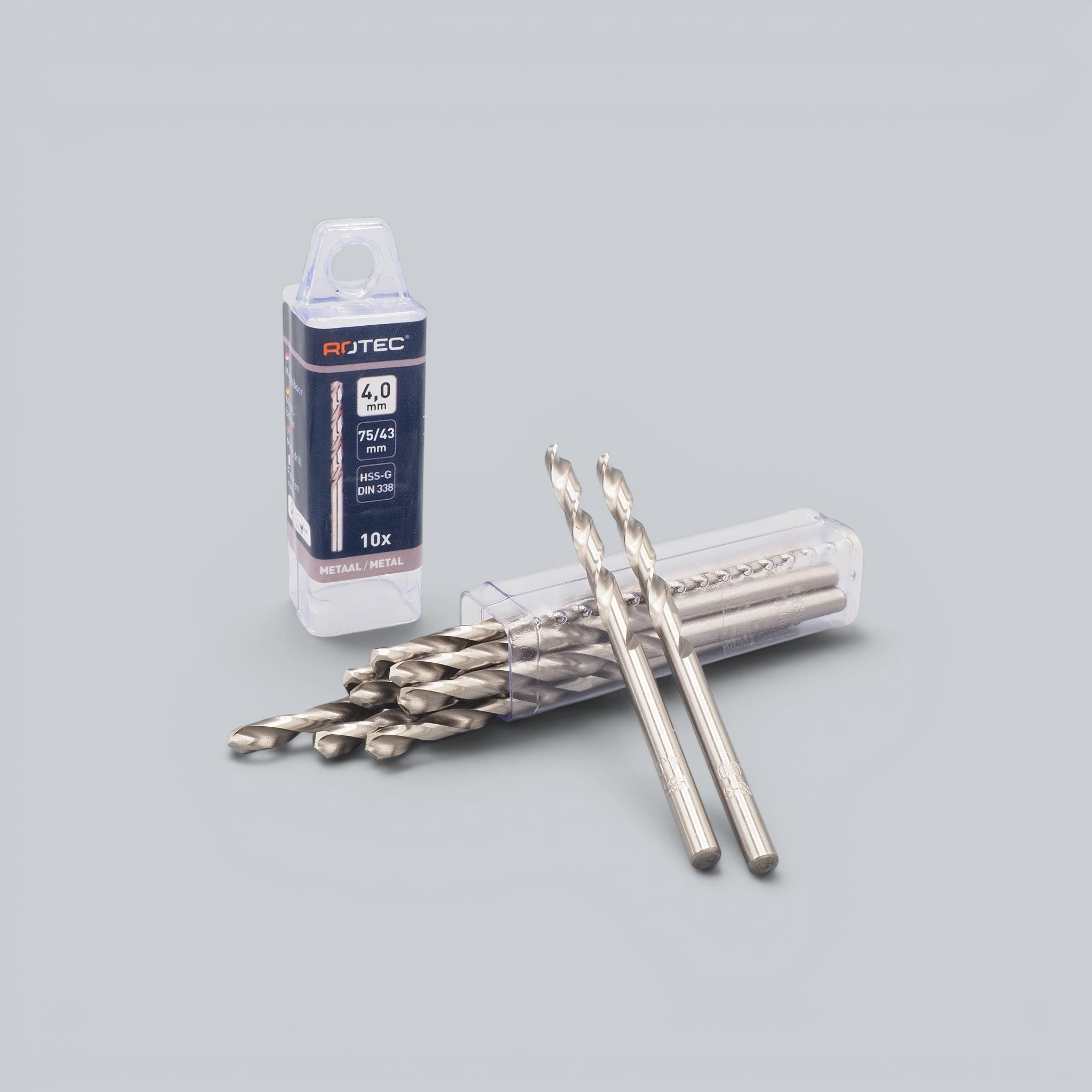 HSS-G spiralborr Silver Line enligt DIN 338.