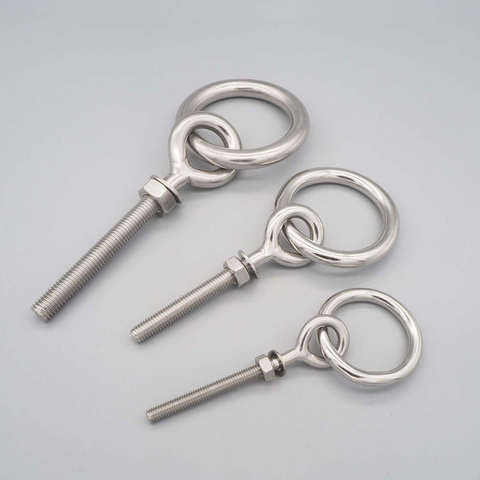 Ring med ögleskruv maskingänga | A2/A4