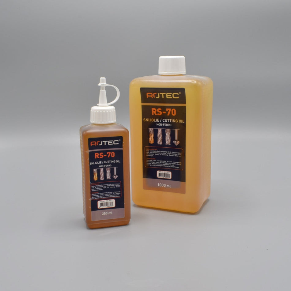 Bild på skärolja för metallberarbetning aluminium från Rotec.