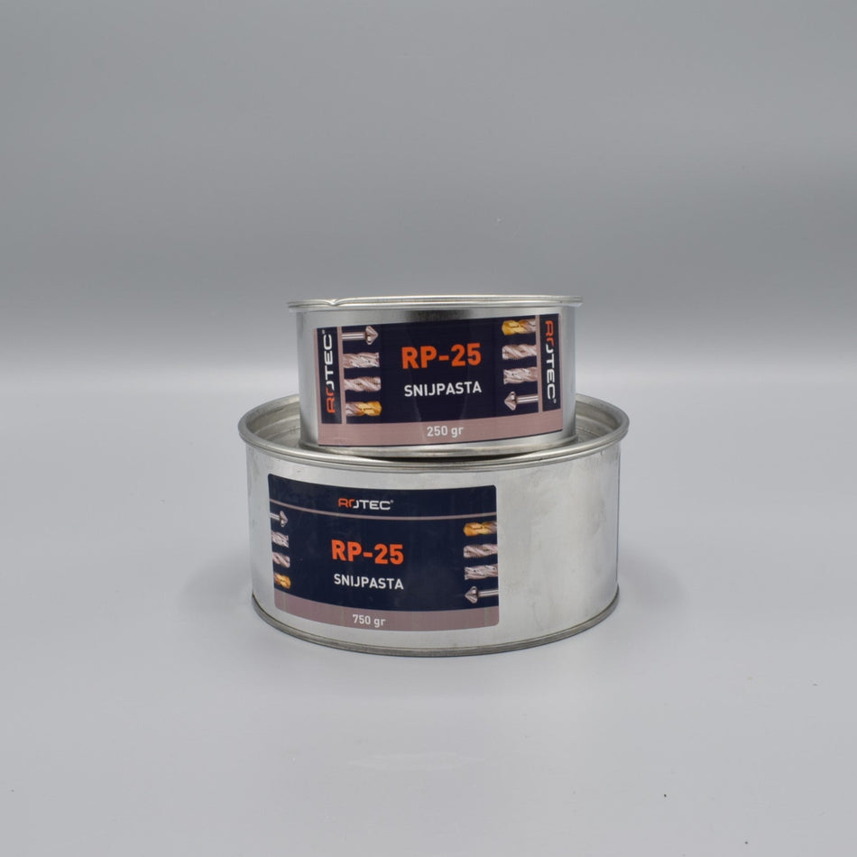 Bild på skärpasta för metallberarbetning från Rotec.